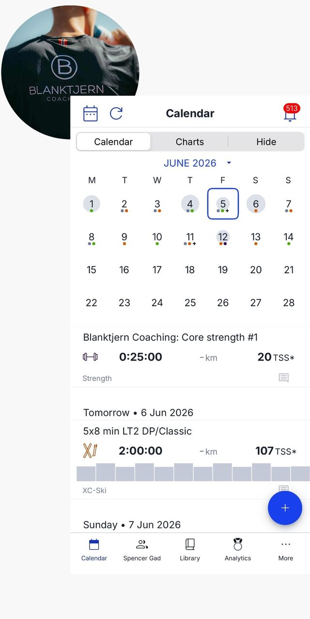 TrainingPeaks app
